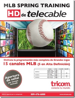 Telecable MLB Spring Training