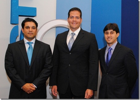 Asystec Fotografia Principal Enrique Valdez, Francisco Ramírez y Raymond Marcelino