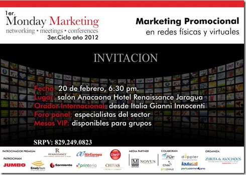 Monday Marketing 01 2012
