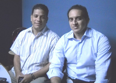 Alex Madera y Carlos Lluberes