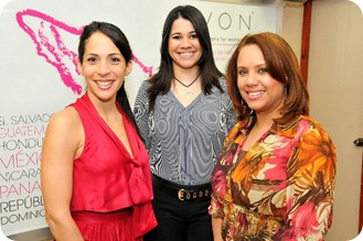 Vivian Peña Izquierdo, Patricia Wessin y Catherine Vásquez