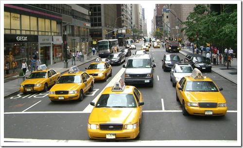 taxis amarillos