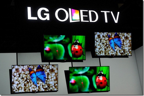 LG Oled TV CES 2013