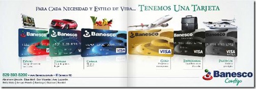 Banesco Tarjetas de credito